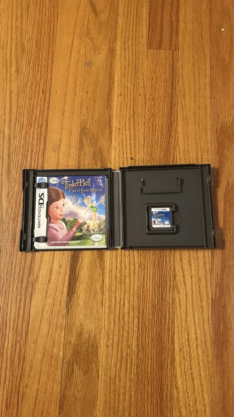 Nintendo DS Game Bundle: Hannah Montana Tinker Bell Marine Rescue Looney